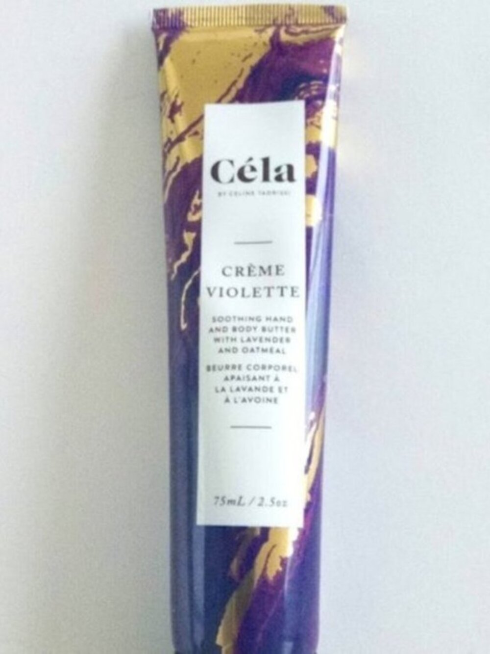 CÉLA Crème Violette Hand & Body Butter  2.5 oz / 75 mL  New Unused Original Seal